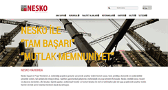 Desktop Screenshot of neskoinsaat.com